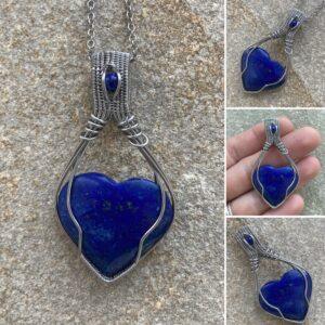 Srdce - lapis lazuli